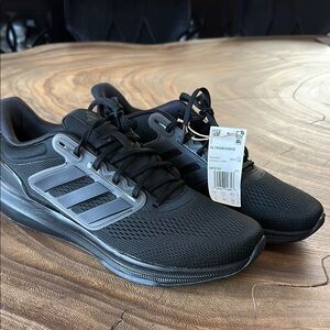 Men's Adidas Bounce Black Athletic Shoes Sz 12